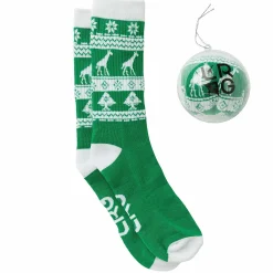 Fashion Calcetines Navidenos Levantados Hombres Medias