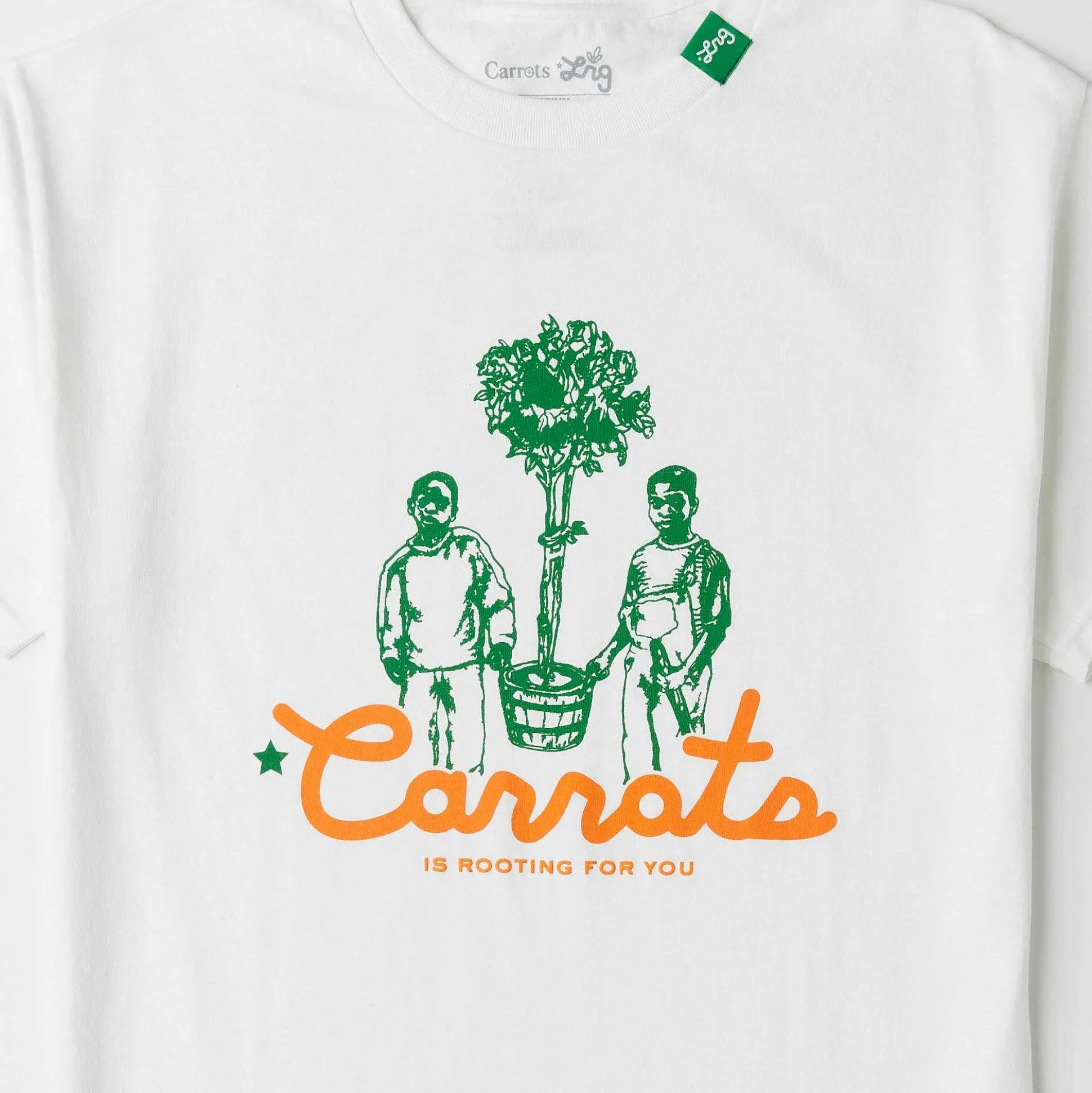 Flash Sale Camiseta Carrots X Rooting 4 Life Hombres Camisetas