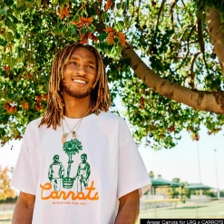 Flash Sale Camiseta Carrots X Rooting 4 Life Hombres Camisetas