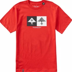 Cheap Camiseta Con Arbol Doble Hombres Camisetas