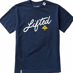 Outlet Camiseta Con Guion En Angulo Hombres Camisetas
