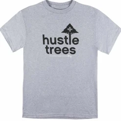 Outlet Camiseta Hustle Trees Hombres Camisetas