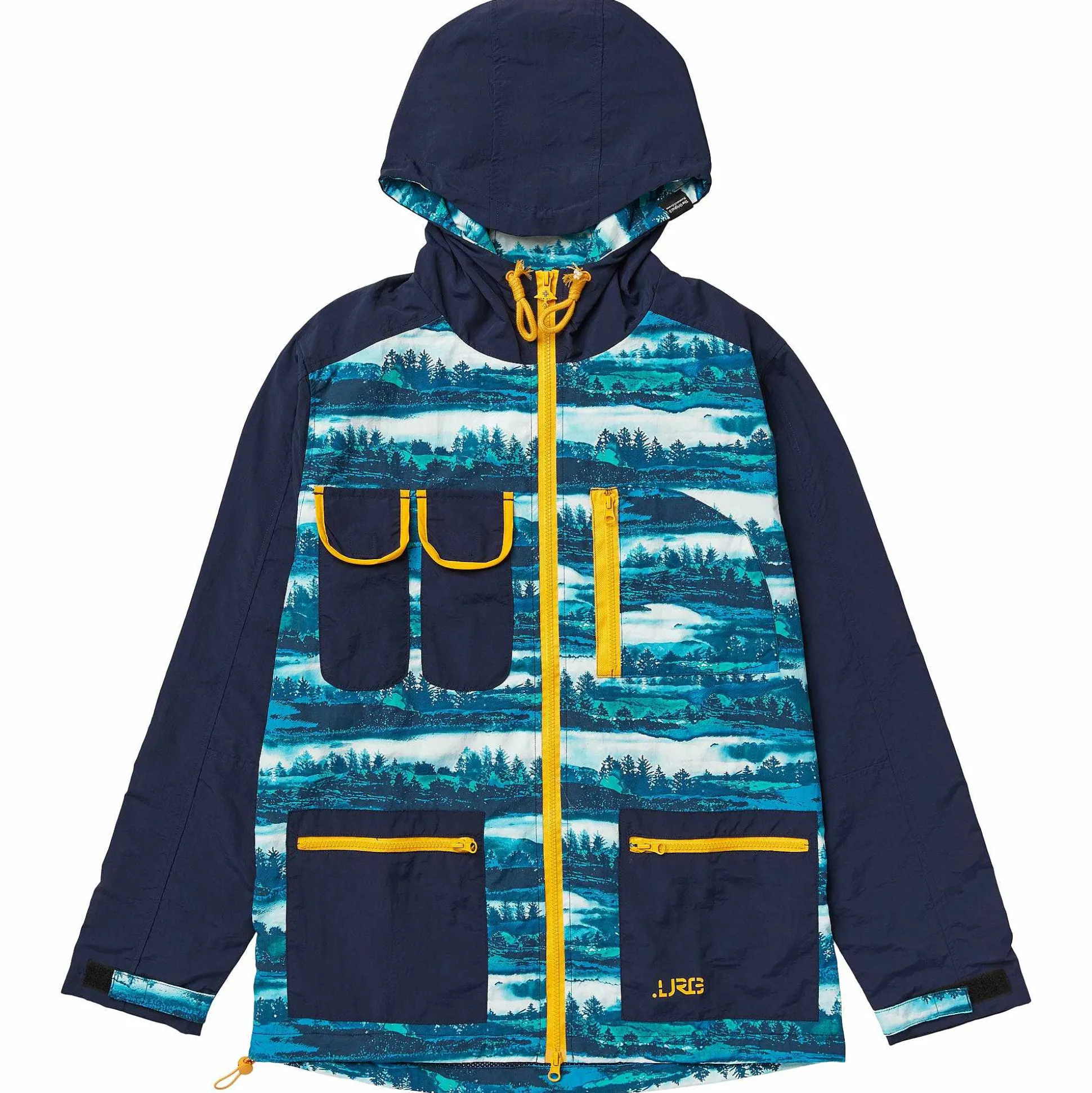 Fashion Chaqueta Cortavientos Elevated Woods Hombres Ropa De Calle