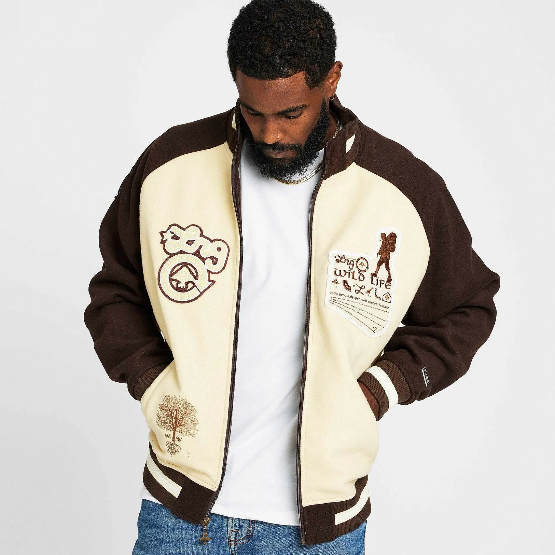 Cheap Chaqueta De Lana Elephant Bay Hombres Ropa De Calle