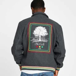 Hot Chaqueta De Lana Team Roots People Hombres Ropa De Calle