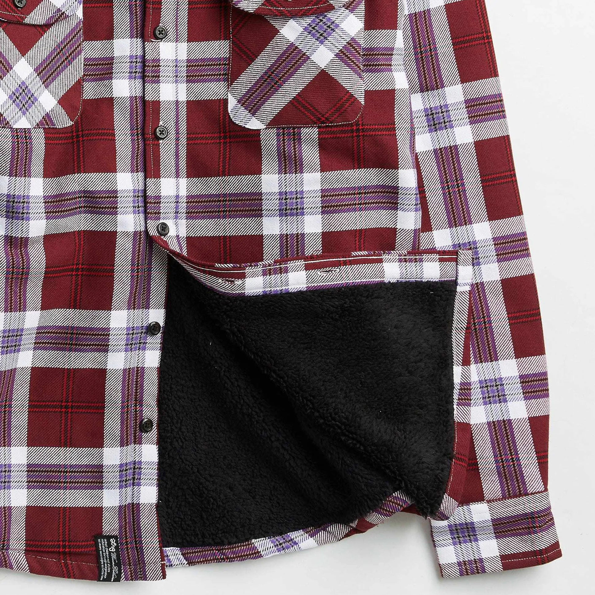 Outlet Franela Con Forro De Sherpa De Faction Hombres Ropa De Calle