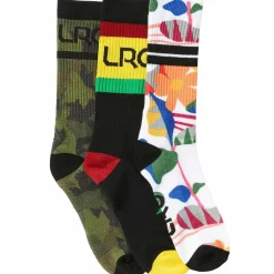 Clearance Pack De 3 Calcetines Con Diseno De Camuflaje Geometrico Hombres Medias
