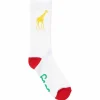 Cheap Pack De 3 Calcetines Con Diseno De Jirafa Y Hojas Hombres Medias