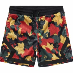 Best Pantalones Cortos De Malla De Arce Originales Hombres Bermudas