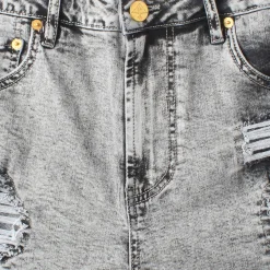 Hot Pantalones Cortos Vaqueros Reaper Hombres Bermudas