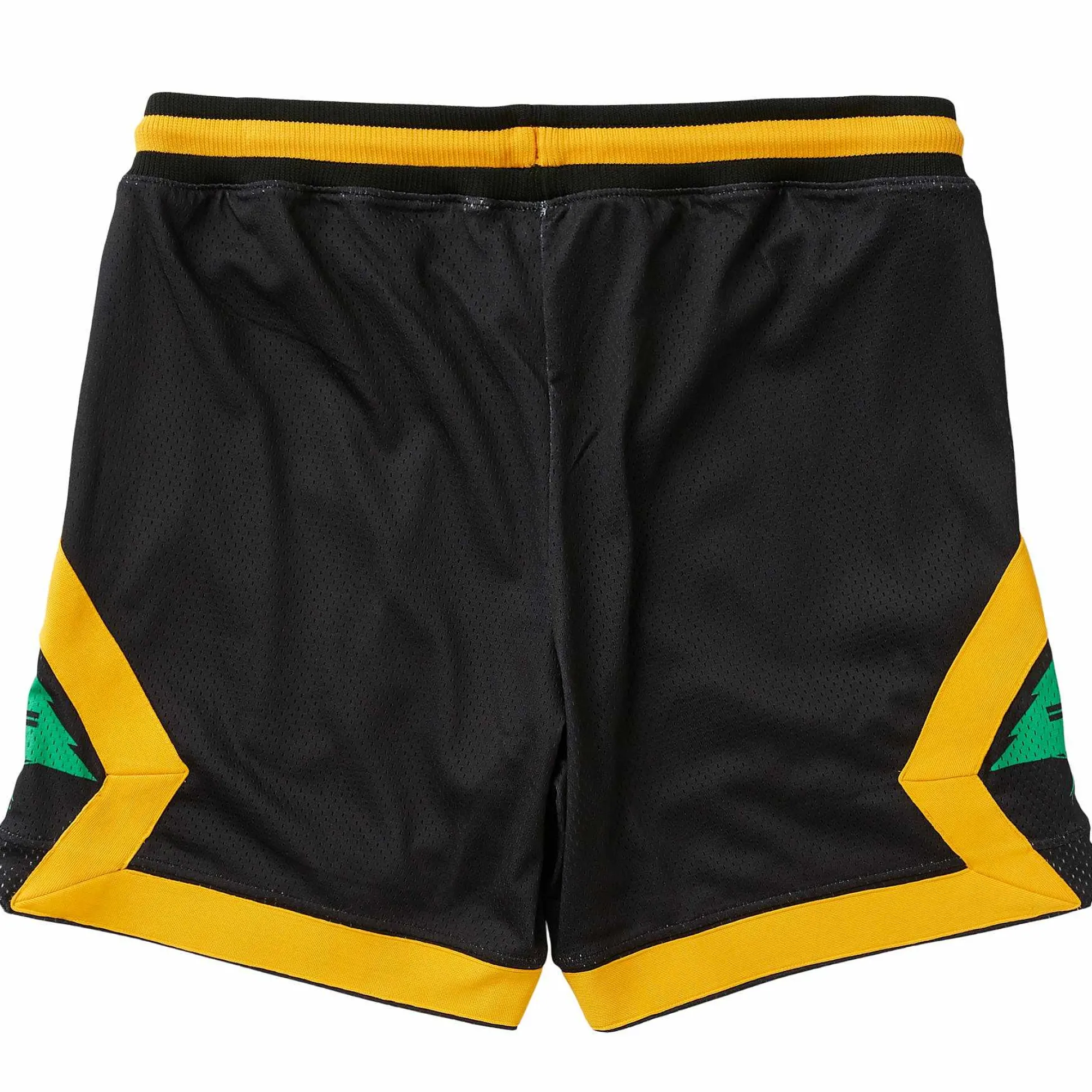 Clearance Shorts De Malla Con Diseno Hombres Bermudas