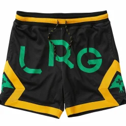 Clearance Shorts De Malla Con Diseno Hombres Bermudas