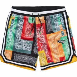 Discount Shorts De Malla Strictly Script Roots Hombres Bermudas