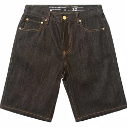 Clearance Shorts Vaqueros Rectos Verdaderos Hombres Bermudas