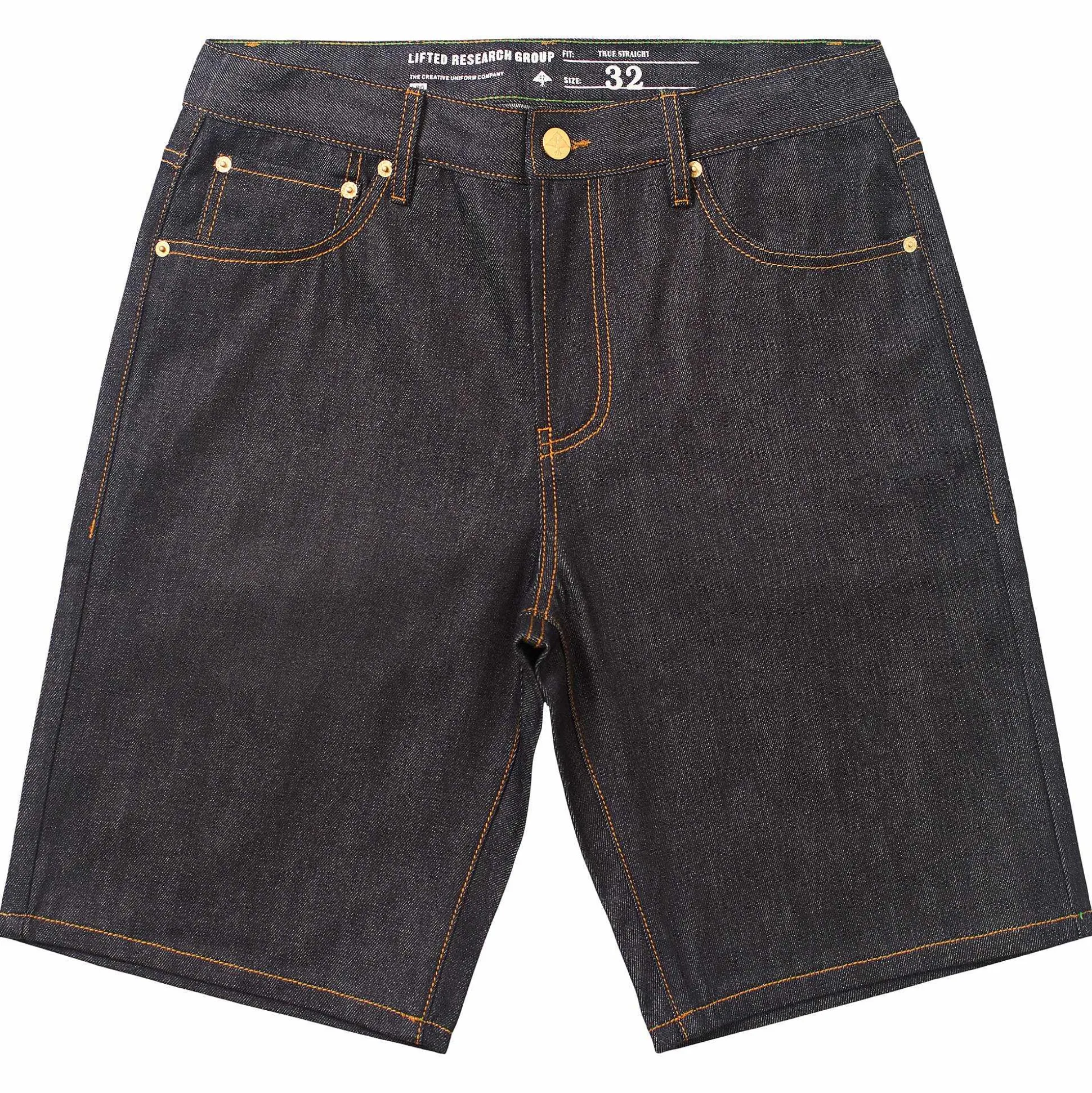 Best Sale Shorts Vaqueros Rectos Verdaderos Hombres Bermudas