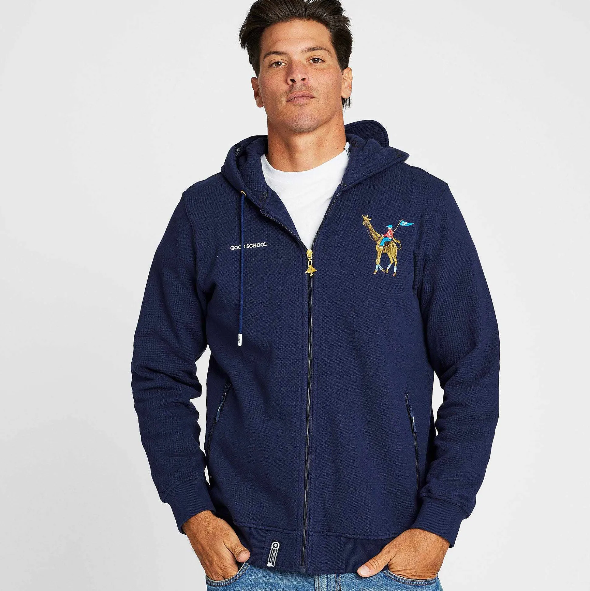 Online Sudadera Con Capucha Y Cremallera Atrapada Durmiendo Hombres Herencia