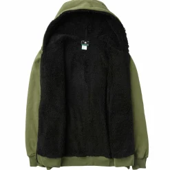 Clearance Sudadera Con Capucha Y Cremallera De Sherpa Grande De Only Hombres Ropa De Calle