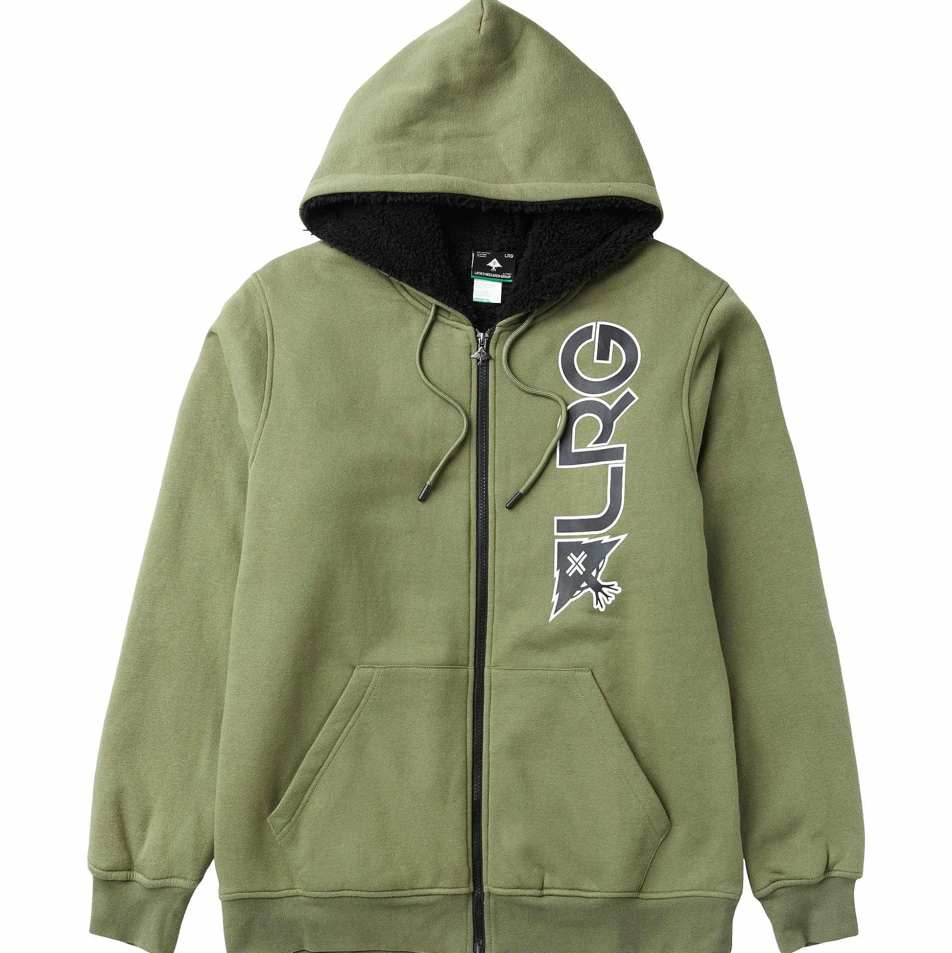 Clearance Sudadera Con Capucha Y Cremallera De Sherpa Grande De Only Hombres Ropa De Calle